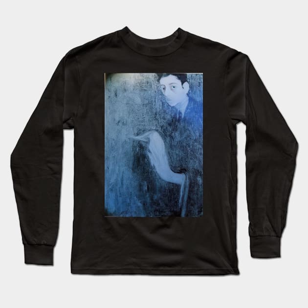 carlos orozco romero 1918 - David Alfaro Siqueiros Long Sleeve T-Shirt by Kollagio